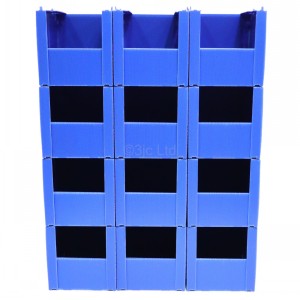 Correx Type Stacking Pick Boxes 400 x 300 x 300mm
